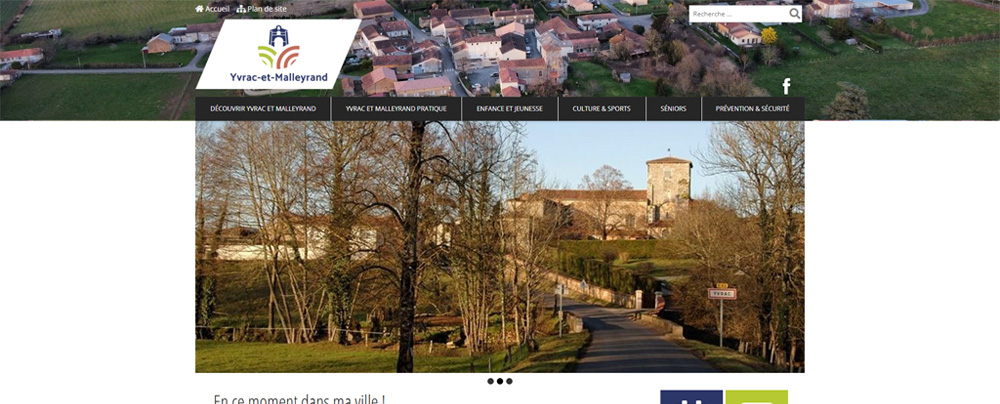 Ouverture du site d'Yvrac et Malleyrand