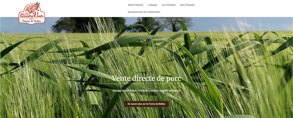 Ouverture du site de la Ferme de Bellac